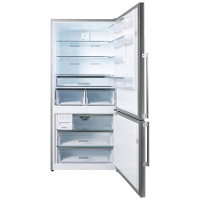 Réfrigérateur avec congélateur WHIRLPOOL W84BE72X