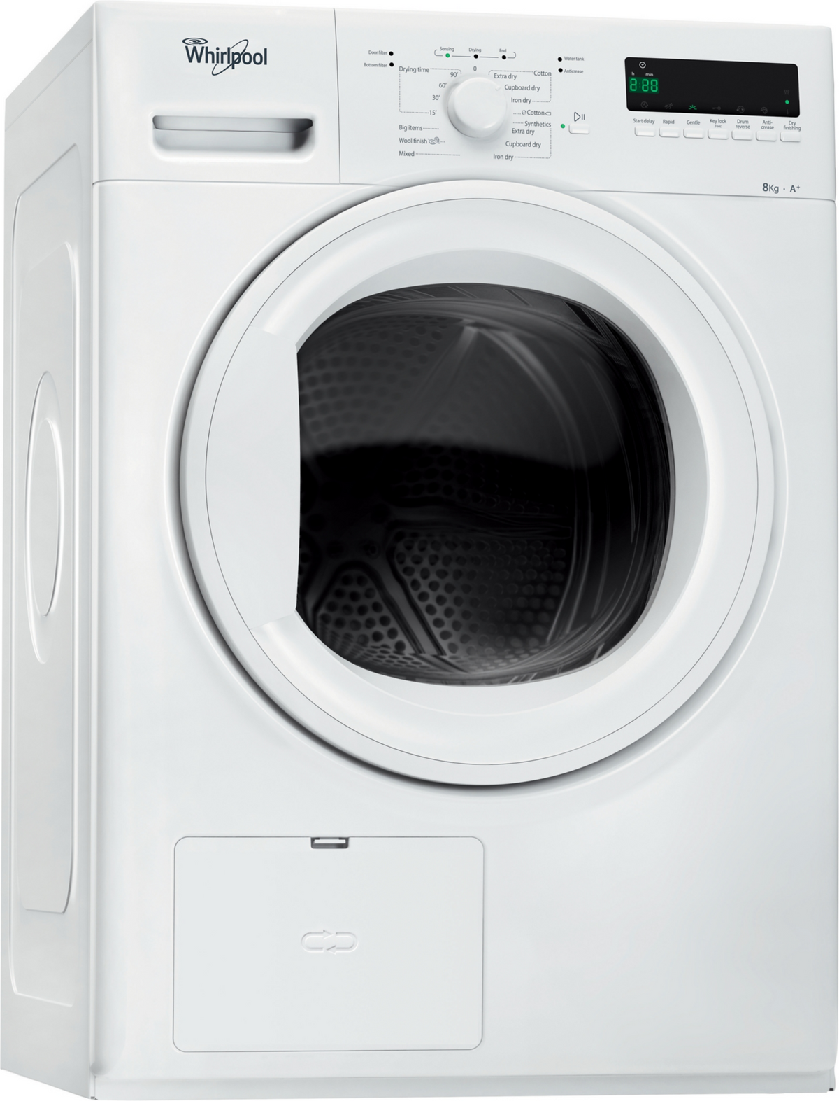Seche-linge pompe à chaleur WHIRLPOOL HDLX 80312