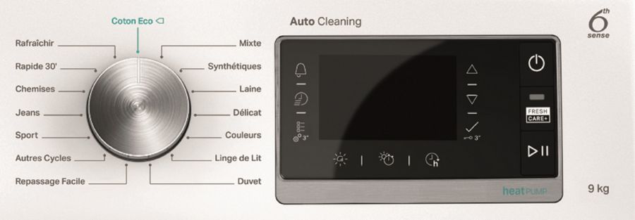 Seche-linge pompe à chaleur WHIRLPOOL W6D93WBFR