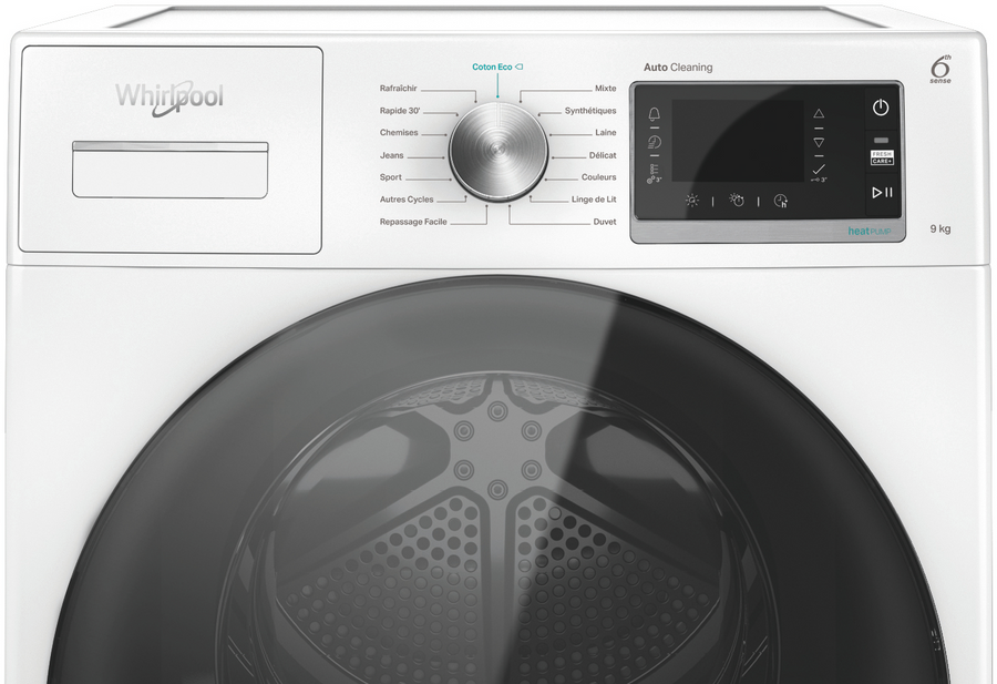 Seche-linge pompe à chaleur WHIRLPOOL W6D93WBFR