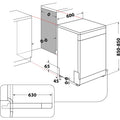 Lave-vaisselle pose libre WHIRLPOOL W7FHS41S