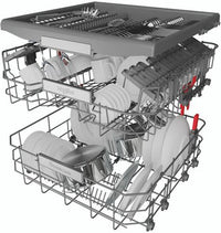 Lave-vaisselle encastrable WHIRLPOOL WDBO3T341PX