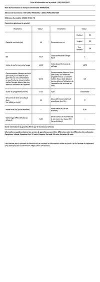 Lave-vaisselle encastrable WHIRLPOOL WDBO3T341PX