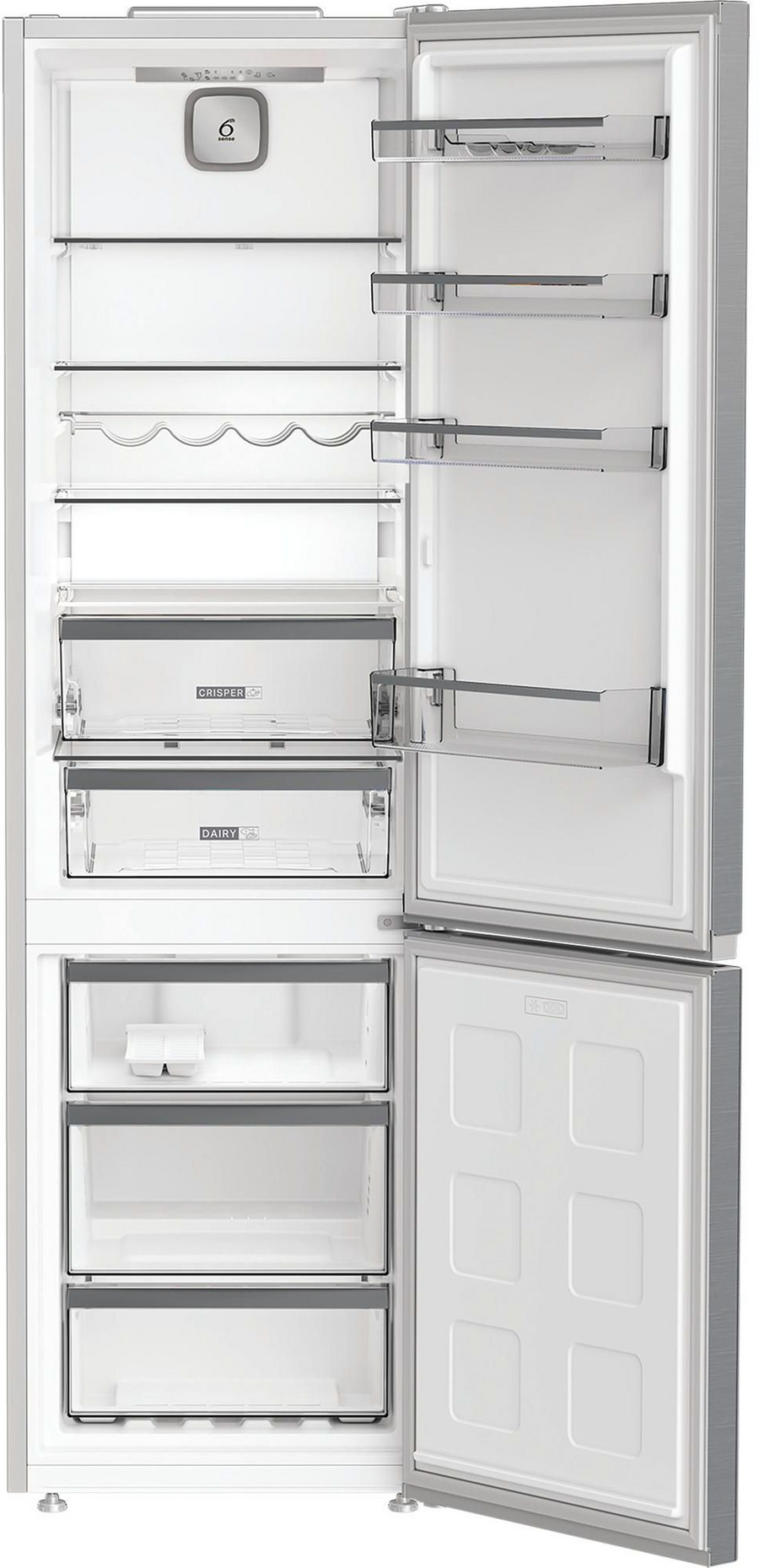 Réfrigérateur avec congélateur WHIRLPOOL WHK25404XP4E