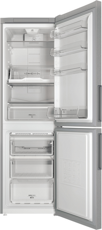 Réfrigérateur avec congélateur HOTPOINT LH8 FF2O X