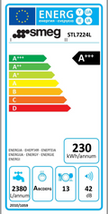 Lave-vaisselle Encastrable 13 couverts Reconditionné SMEG STL7224L