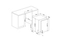 Lave-vaisselle Encastrable 14 couverts Reconditionné SMEG STL322BQLFR