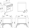 Cuisinière à induction SMEG TR93IBL2