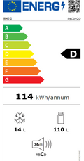 Réfrigérateur compact SMEG S4C092D