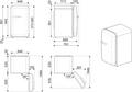 Réfrigérateur compact SMEG FAB10RDIF6
