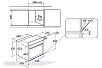 Four chaleur tournante INDESIT IFW 5844 C IX
