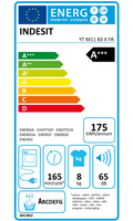 Seche-linge pompe à chaleur INDESIT YTM1183XFR