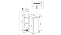 Réfrigérateur encastrable HOTPOINT ZSB 18011