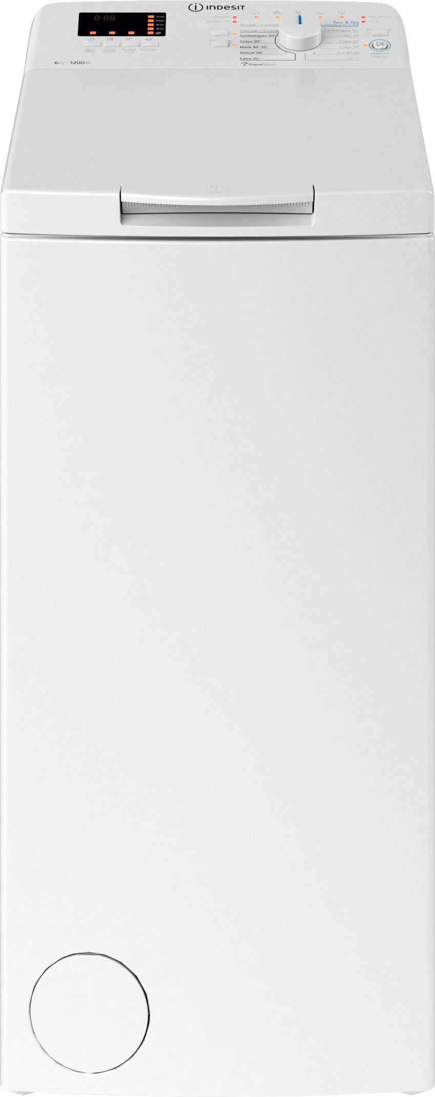 Lave-linge top INDESIT BTWPS62300FRN