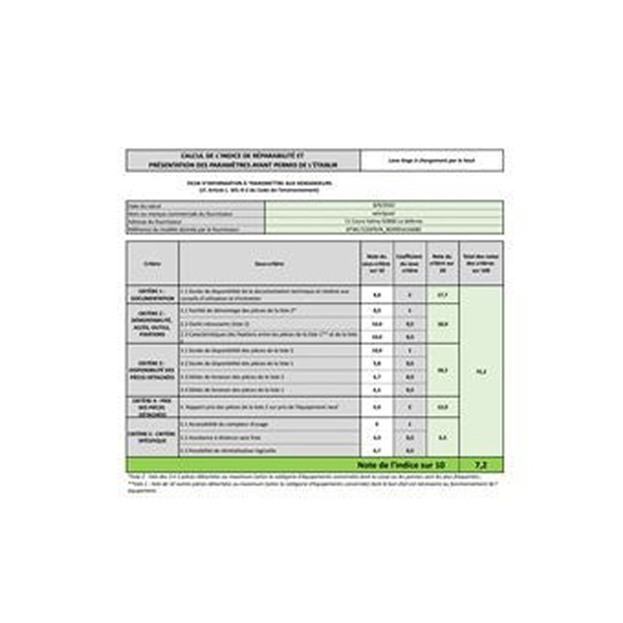 Lave-linge top INDESIT BTWL7220FR/N