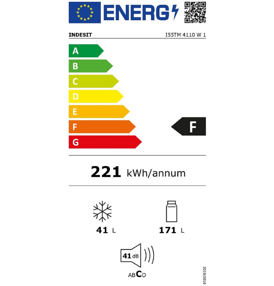 Réfrigérateur avec congélateur INDESIT I55TM4110W1