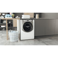 Lave-linge hublot HOTPOINT AQ104D497SDEU/BN
