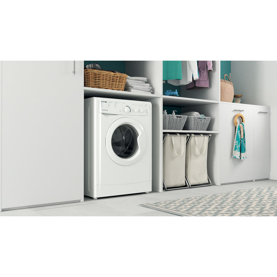 Lave-linge hublot INDESIT EWC81251WEUN