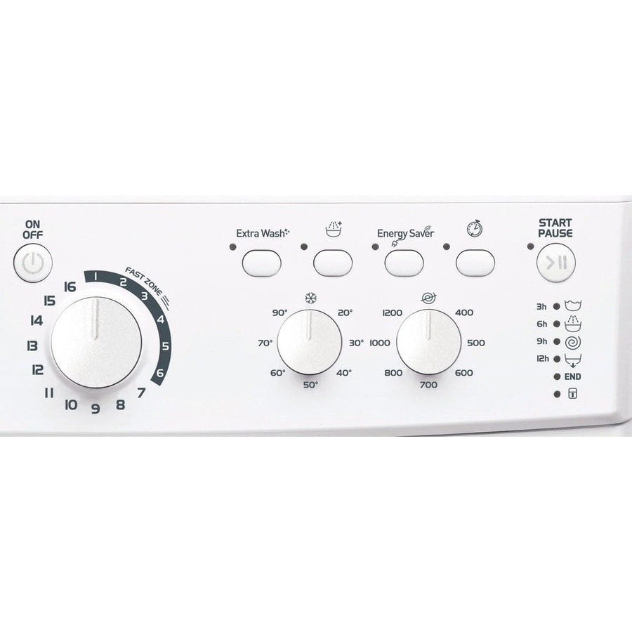 Lave-linge hublot INDESIT EWC81251WEUN