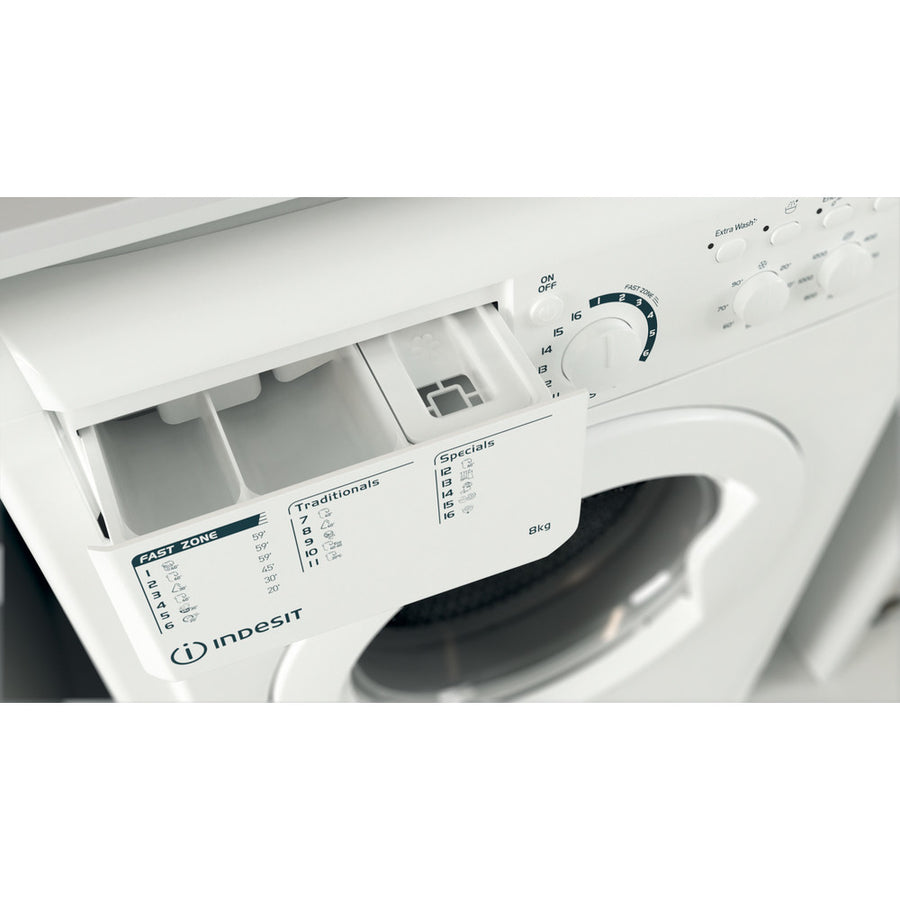 Lave-linge hublot INDESIT EWC81251WEUN