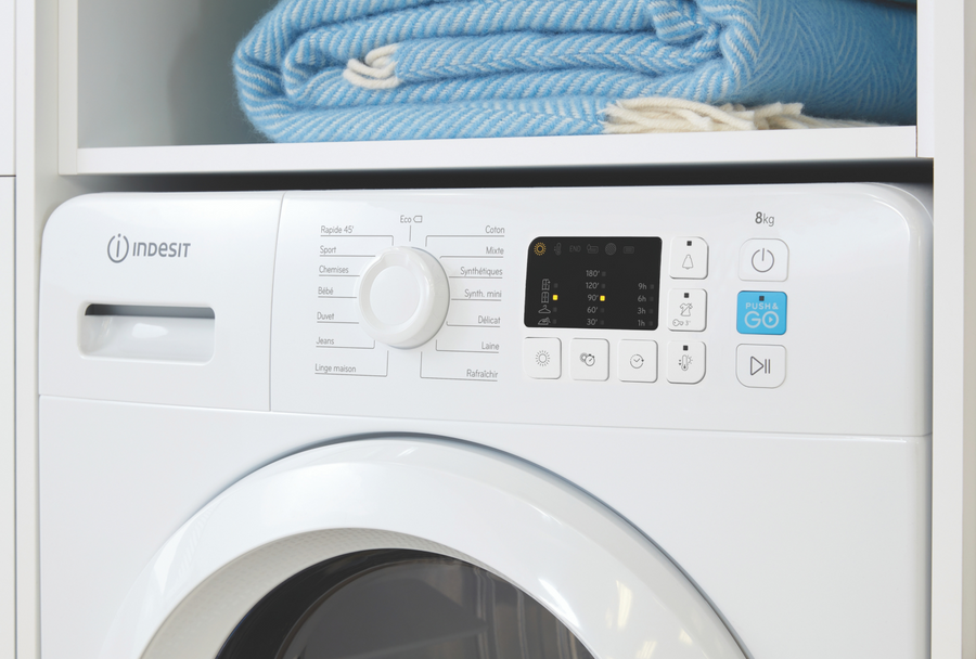 Seche-linge Pompe à Chaleur 8 kg Neuf INDESIT YTNM1081FR