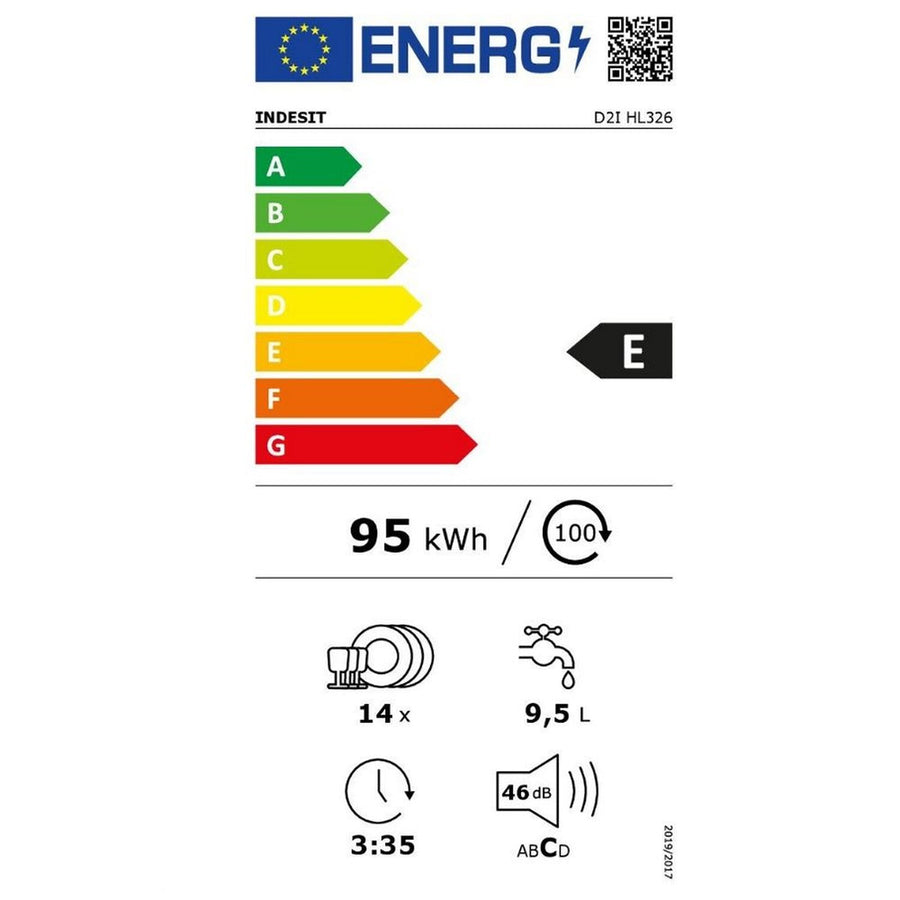 Lave-vaisselle encastrable INDESIT D2IHL326