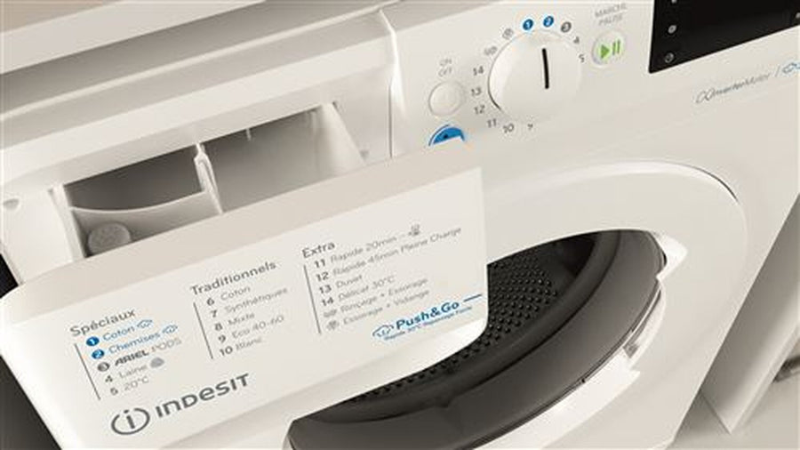 Lave-linge hublot INDESIT BWE81495XWVFR