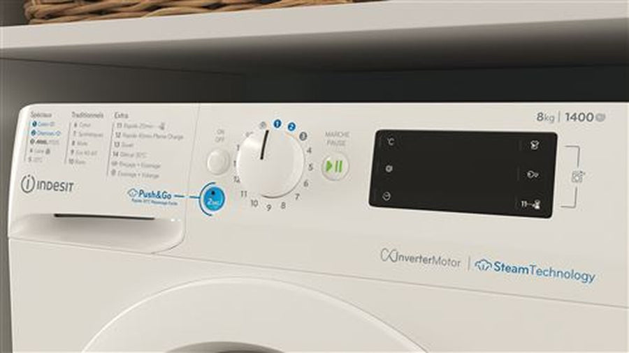 Lave-linge hublot INDESIT BWE81495XWVFR