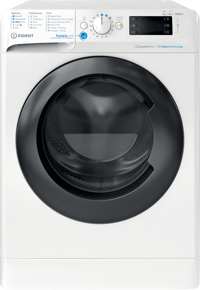 Lave-linge sechant INDESIT BDE96435WKVFR
