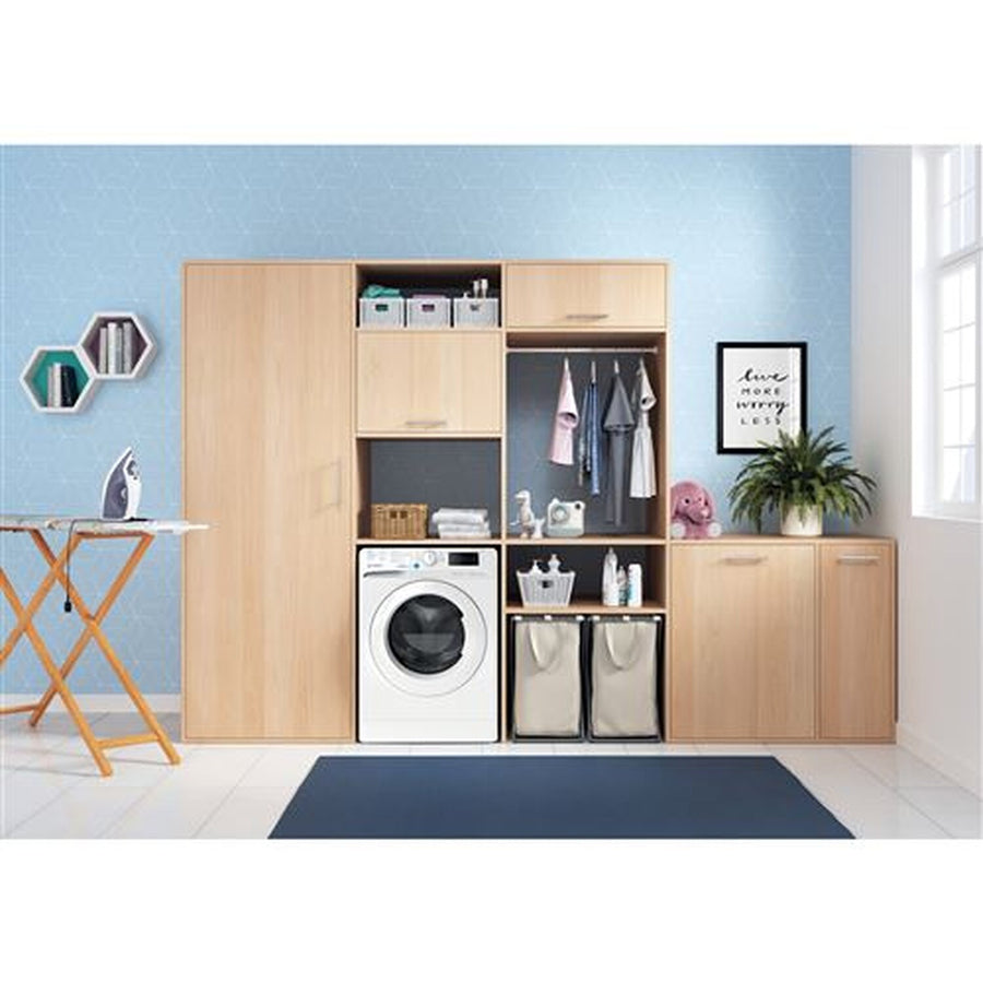 Lave-linge sechant INDESIT BDE86435WVFR