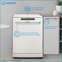 Lave-vaisselle pose libre INDESIT I3F L634O