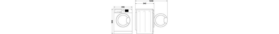 Seche-linge pompe à chaleur INDESIT CYSD83DWWFR
