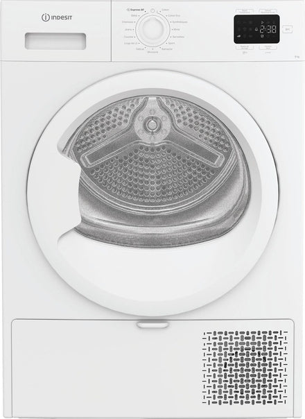 Seche-linge Pompe à Chaleur 8 kg Neuf INDESIT CYSD83DWWFR
