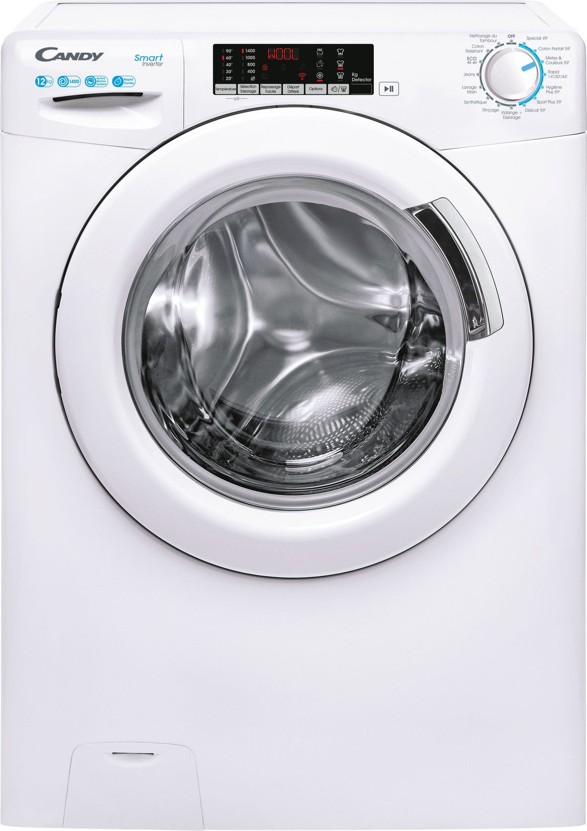 Lave-linge hublot CANDY CS1412TME/1-47