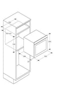 Four chaleur tournante CANDY FCD545N