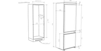 Réfrigérateur encastrable HAIER HBW5719E