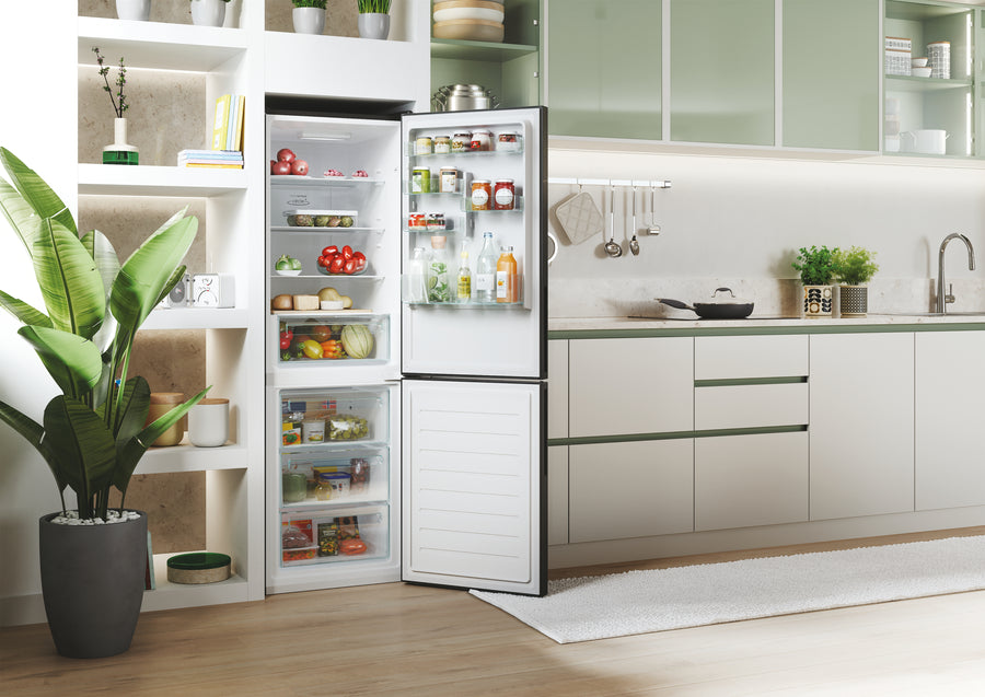Réfrigérateur avec congélateur CANDY CCE4T618EB