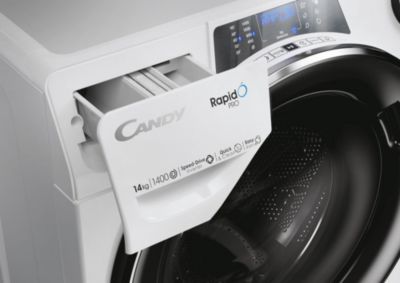 Lave-linge Hublot 14 kg Reconditionné CANDY RP4146BWMBC/1-S