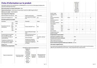 Réfrigérateur avec congélateur HAIER HDW1618DNPD