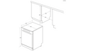 Lave-vaisselle pose libre CANDY CF6C4F0W