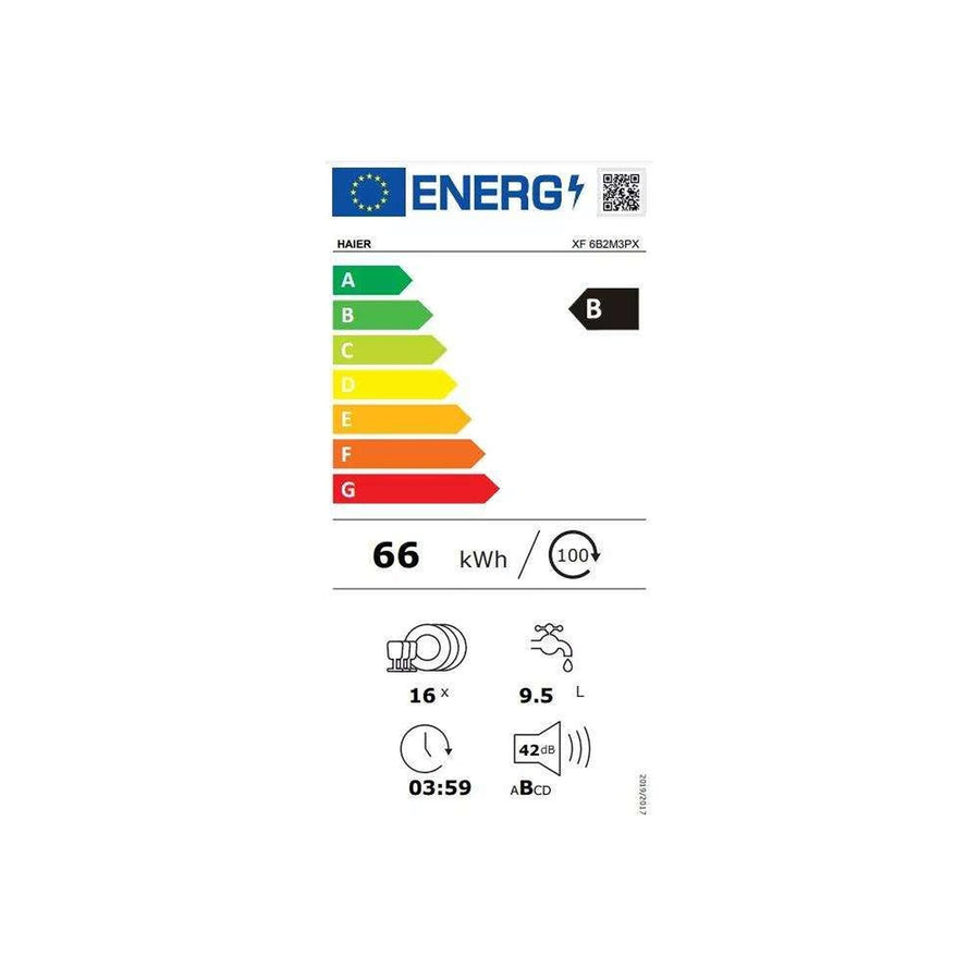 Lave-vaisselle pose libre HAIER XF 6B2M3PX