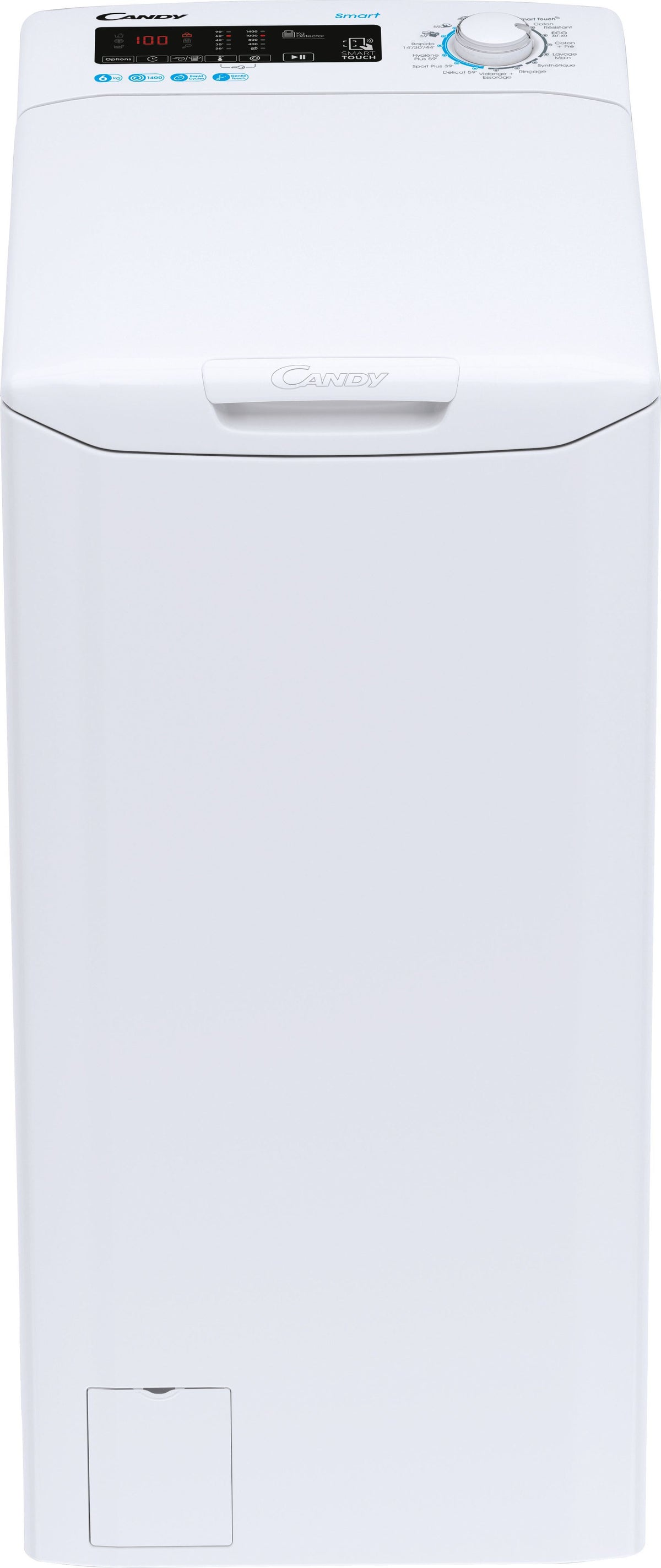 Lave-linge top CANDY CSTG46TE/1-47