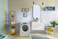 Lave-linge hublot CANDY RO496DWMC7/1-S