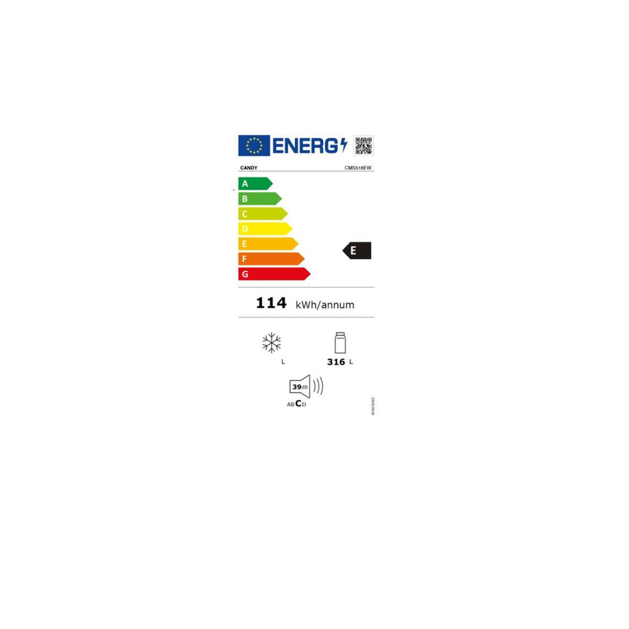 Réfrigérateur encastrable CANDY CMS518EW
