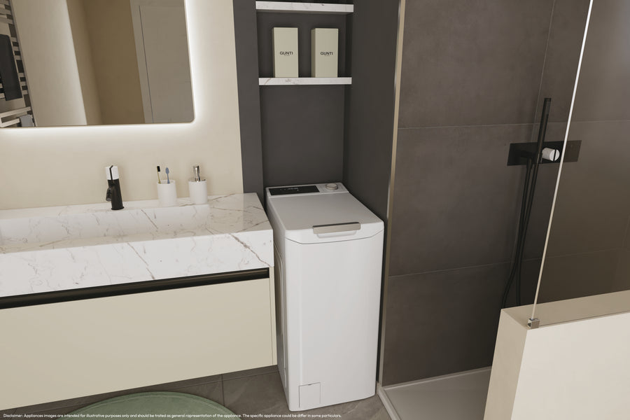 Lave-linge top CANDY TCAS284TM4-S