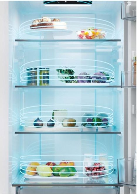 Réfrigérateur avec congélateur CANDY CNCQ2T518DW