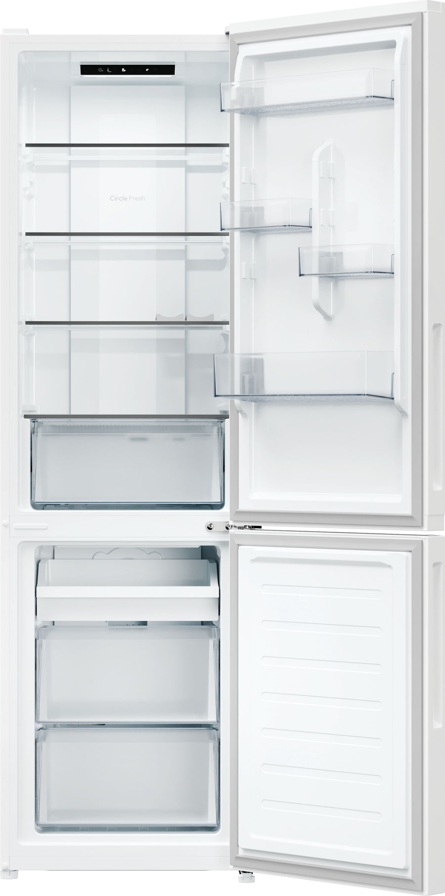 Réfrigérateur avec congélateur CANDY CNCQ2T518DW