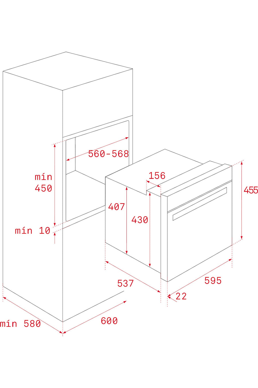 Four chaleur tournante TEKA HLC 860 P
