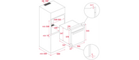 Four chaleur tournante TEKA HLB 840 P noir