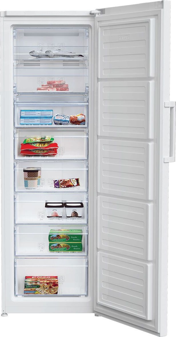 Congélateur armoire BEKO RFNE312K21W